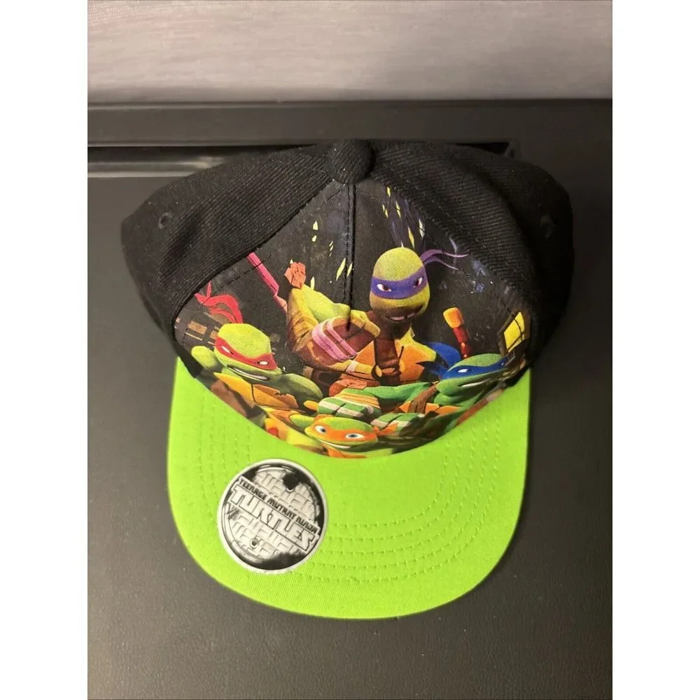 Teenage Mutant NTeenage Mutant Ninja Turtles Hat Adjustable Cap Nickelodeon 2013